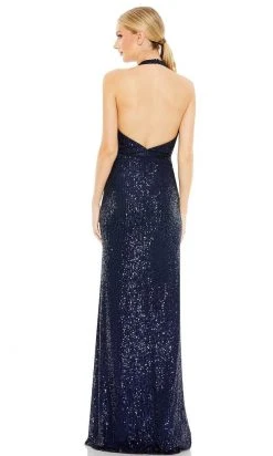 Ieena Duggal 11277 - Halter Neck Evening Dress