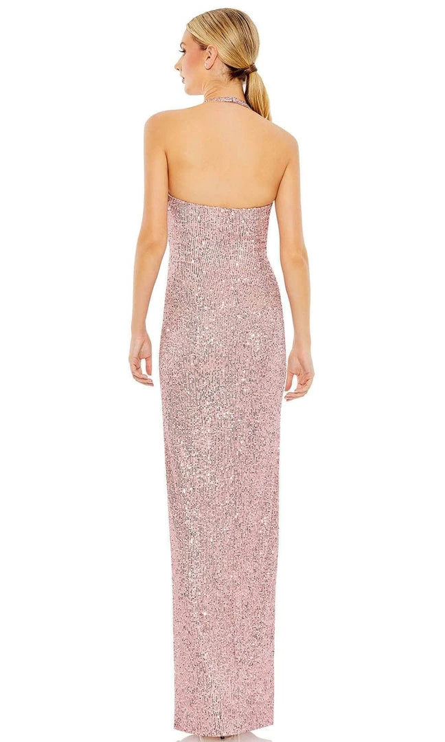 Ieena Duggal 11279 - Halter Neck Sequined Evening Dress 4 Ieena Duggal 11279 - Halter Neck Sequined Evening Dress