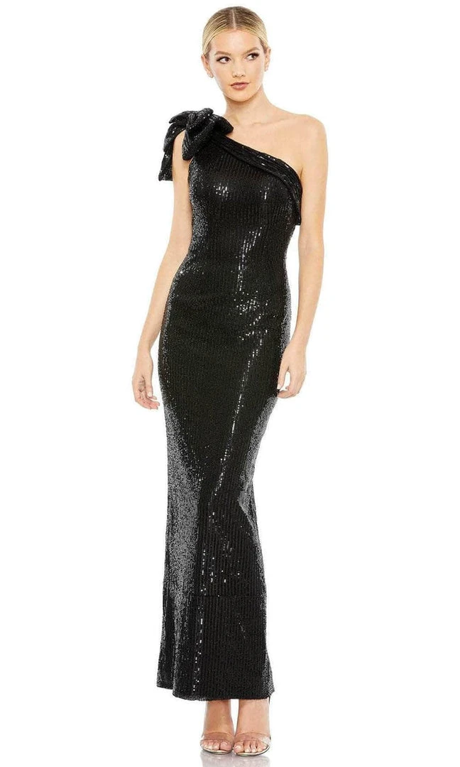 Ieena Duggal 11283 - Bow Ornate Sequin Evening Dress 3 Ieena Duggal 11283 - Bow Ornate Sequin Evening Dress