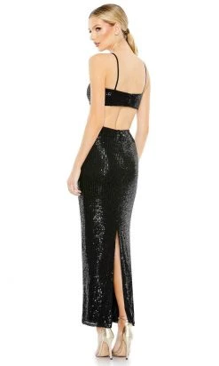 Ieena Duggal 11288 - Cutout Sequined Evening Gown