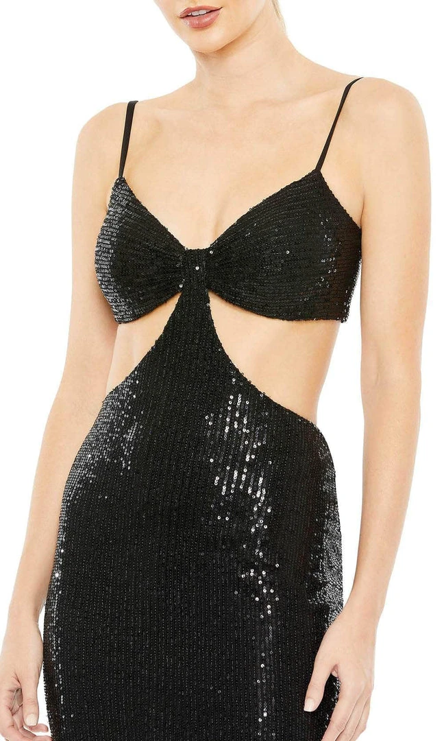 Ieena Duggal 11288 - Cutout Sequined Evening Gown 5 Ieena Duggal 11288 - Cutout Sequined Evening Gown