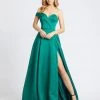 Ieena Duggal - 26124I One Shoulder Strap Sweetheart Gown Mac Duggal