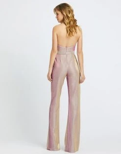 Ieena Duggal - 26139I Strapless Sweetheart Fitted Jumpsuit