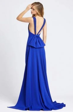 Ieena Duggal - 26158I Beaded Sweetheart Trumpet Dress With Train Mac Duggal