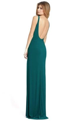 Ieena Duggal - 26434 Sleeveless Scoop Neck And Back Fitted Long Dress