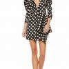 Ieena Duggal - 26499 Quarter Sleeve Polkadot Sheath Dress 1 Ieena Duggal - 26499 Quarter Sleeve Polkadot Sheath Dress