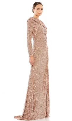 Ieena Duggal 26571 - Sequin Sheath Evening Gown | Couture Candy