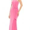 Ieena Duggal 26581 - One Shoulder Jerser Gown 2 Ieena Duggal 26581 - One Shoulder Jerser Gown