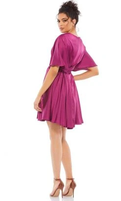 Ieena Duggal 26605 - Kimono-Styled Cocktail Dress