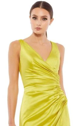 Ieena Duggal 26625 - Sleeveless Surplice Bodice Tea-Length Dress 10 Ieena Duggal 26625 - Sleeveless Surplice Bodice Tea-Length Dress