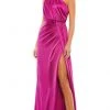 Ieena Duggal - 26654 One Shoulder High Slit Gown