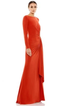 Ieena Duggal 26714 - Ruche Draped Sheath Evening Dress 8 Ieena Duggal 26714 - Ruche Draped Sheath Evening Dress