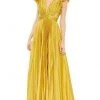 Ieena Duggal - 26729 Flutter Sleeve A-Line Gown 1 Ieena Duggal - 26729 Flutter Sleeve A-Line Gown