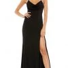 Ieena Duggal 49441 - Strappy Back Evening Gown With Slit 2 Ieena Duggal 49441 - Strappy Back Evening Gown With Slit