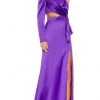 Ieena Duggal 49570 - One Puff Sleeve Long Dress