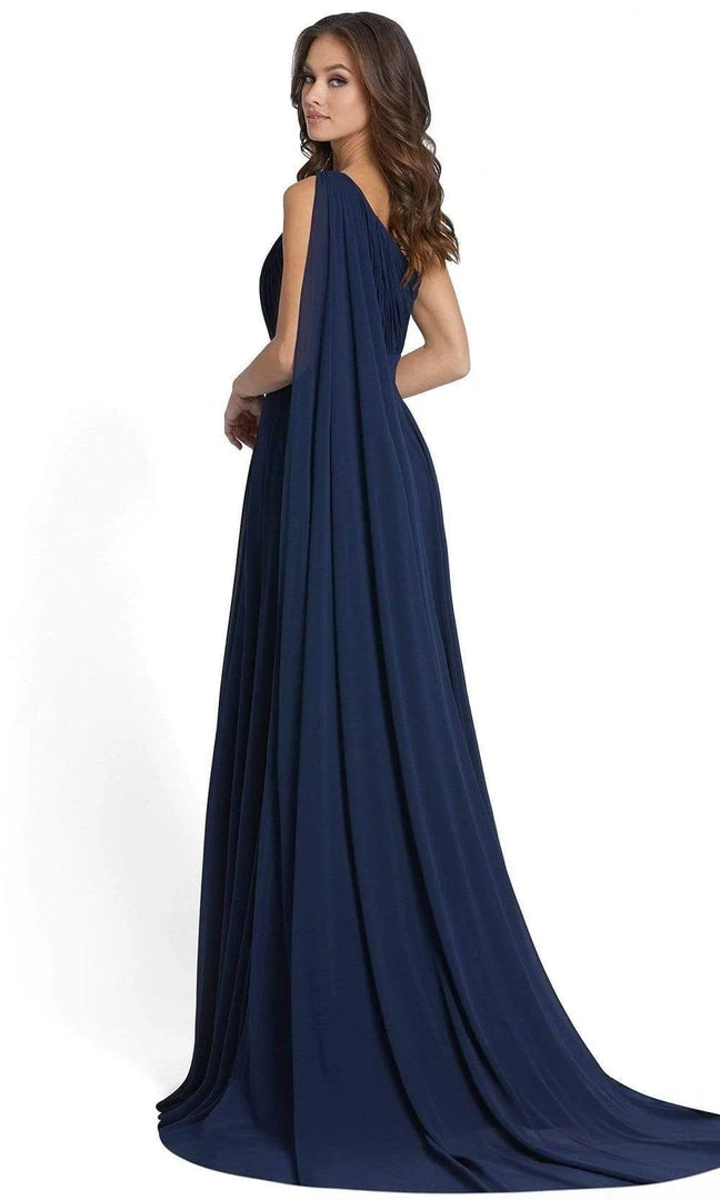 Ieena Duggal - 55250 One Shoulder Long A-Line Dress 4 Ieena Duggal - 55250 One Shoulder Long A-Line Dress
