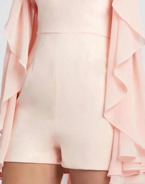 Mac Duggal Ieena Duggal - 55259I Sleeveless Halter Neck Romper 5 Mac Duggal Ieena Duggal - 55259I Sleeveless Halter Neck Romper