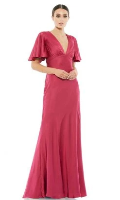 Ieena Duggal - 55402I Empire Sheath Evening Dress