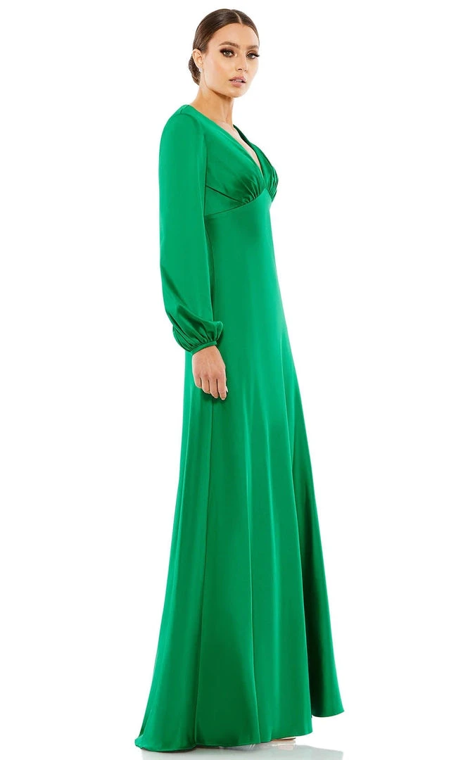 Ieena Duggal 55693 - Bishop Sleeve Evening Gown | Couture Candy 5 Ieena Duggal 55693 - Bishop Sleeve Evening Gown | Couture Candy
