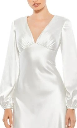 Ieena Duggal 55693 - Bishop Sleeve Evening Gown | Couture Candy 19 Ieena Duggal 55693 - Bishop Sleeve Evening Gown | Couture Candy