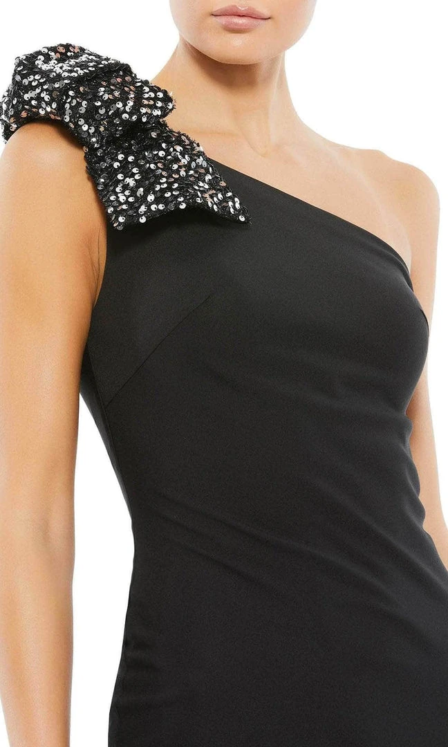 Ieena Duggal 55707 - Asymmetric Ribbon On One-Shoulder Formal Dress 5 Ieena Duggal 55707 - Asymmetric Ribbon On One-Shoulder Formal Dress