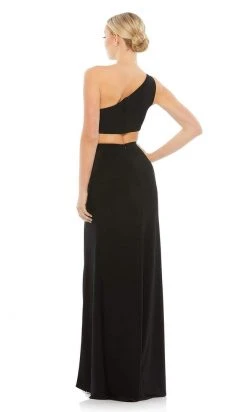 Ieena Duggal - 67937I One Shoulder Cutout High Slit Dress 11 Ieena Duggal - 67937I One Shoulder Cutout High Slit Dress