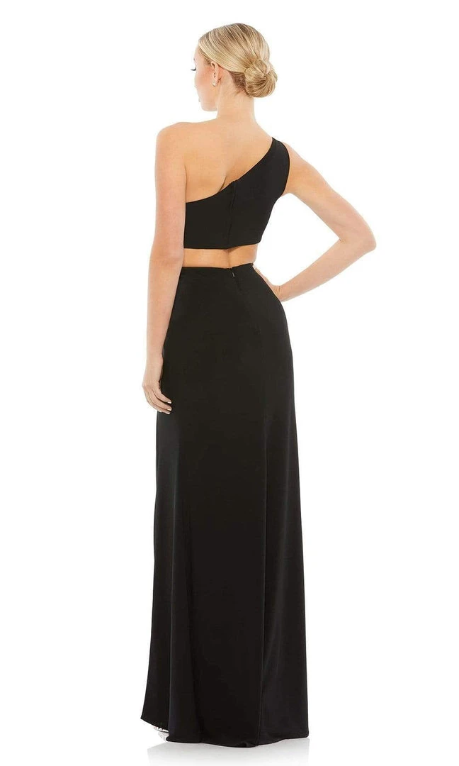 Ieena Duggal - 67937I One Shoulder Cutout High Slit Dress 5 Ieena Duggal - 67937I One Shoulder Cutout High Slit Dress