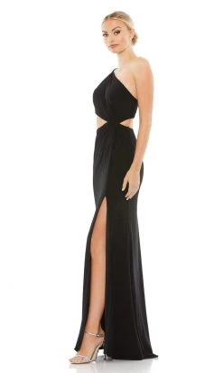 Ieena Duggal - 67937I One Shoulder Cutout High Slit Dress 10 Ieena Duggal - 67937I One Shoulder Cutout High Slit Dress