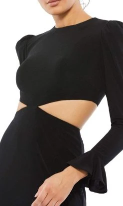 Ieena Duggal - 67944I Fitted Jewel Evening Dress