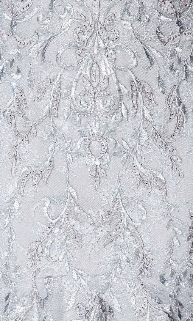 Ivonne D 122D66 - Scallop Lace Evening Gown 6 Ivonne D 122D66 - Scallop Lace Evening Gown