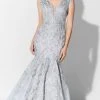 Ivonne D 122D66 - Scallop Lace Evening Gown 2 Ivonne D 122D66 - Scallop Lace Evening Gown