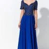 Ivonne D By Mon Cheri - 120D04 Beaded Long A-Line Dress 2 Ivonne D By Mon Cheri - 120D04 Beaded Long A-Line Dress