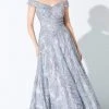 Ivonne D By Mon Cheri - 220D24 Embellished Off-Shoulder Gown