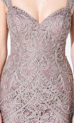 Ivonne D By Mon Cheri - 220D26 Embroidered Sweetheart Gown