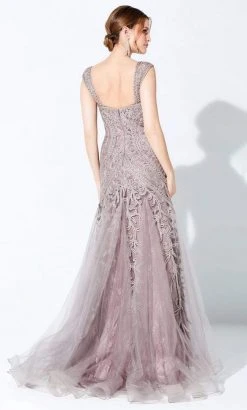 Ivonne D By Mon Cheri - 220D26 Embroidered Sweetheart Gown