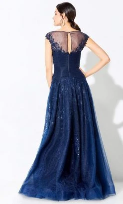 Ivonne D For Mon Cheri Ivonne D By Mon Cheri - 220D28 Ruched A-Line Gown