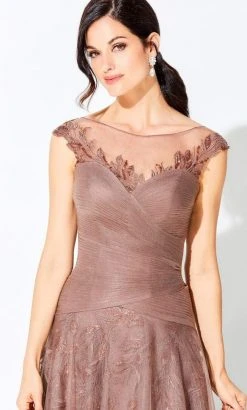 Ivonne D For Mon Cheri Ivonne D By Mon Cheri - 220D28 Ruched A-Line Gown