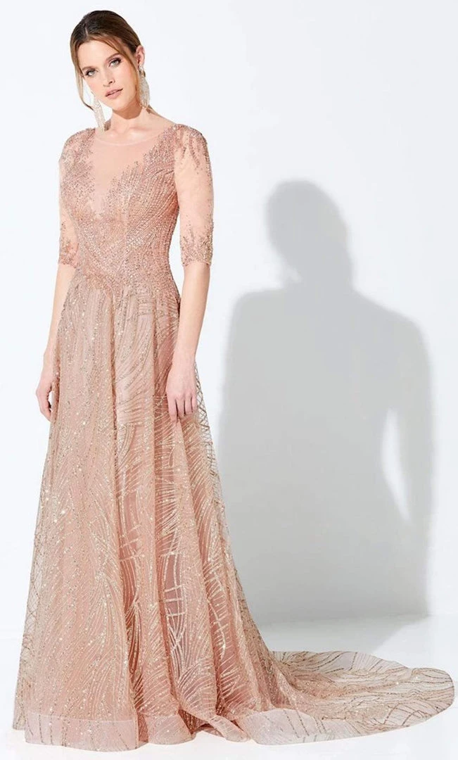 Ivonne D For Mon Cheri Ivonne D By Mon Cheri - 220D37 Illusion Scoop Back Dress 4 Ivonne D For Mon Cheri Ivonne D By Mon Cheri - 220D37 Illusion Scoop Back Dress