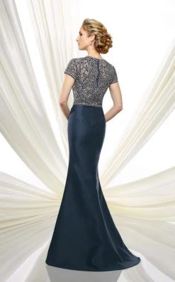 Ivonne D By Mon Cheri Long Mikado Fit And Flare Evening Dress 216D45 7 Ivonne D By Mon Cheri Long Mikado Fit And Flare Evening Dress 216D45