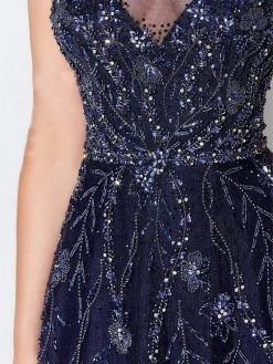 Ivonne D For Mon Cheri - 119D48W Stunning Beaded Tulle A-line Gown 9 Ivonne D For Mon Cheri - 119D48W Stunning Beaded Tulle A-line Gown