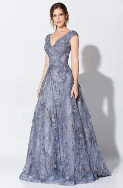 Ivonne D For Mon Cheri - 119D50 Embroidered Tulle Ballgown