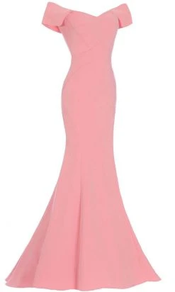 Janique 2042 - Off-Shoulder Sweetheart Neck Long Dress 12 Janique 2042 - Off-Shoulder Sweetheart Neck Long Dress