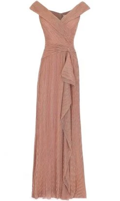 Janique 210622 - Cap Sleeve V-neck Evening Dress 13 Janique 210622 - Cap Sleeve V-neck Evening Dress