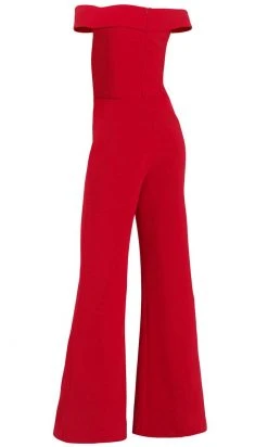 Janique - K6594 Off Shoulder Jumpsuit 17 Janique - K6594 Off Shoulder Jumpsuit