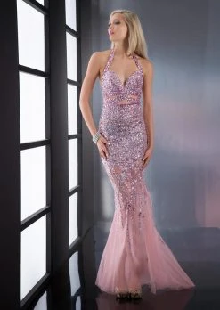 Jasz Couture - 5061 Dress In Pink