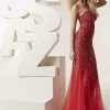 Jasz Couture - 6216 Applique Sweetheart Trumpet Dress