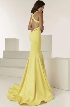 Jasz Couture - 6222 Sleeveless Plunging V-Neck Mermaid Gown 9 Jasz Couture - 6222 Sleeveless Plunging V-Neck Mermaid Gown