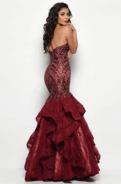 Jasz Couture - 7046 Strapless Embellished Trumpet Gown 5 Jasz Couture - 7046 Strapless Embellished Trumpet Gown