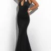Jasz Couture - 7307 Sleeveless Halter Cut-Out Trump Dress