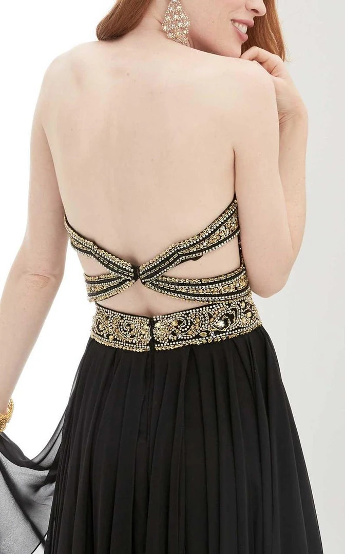 Jasz Couture - Beaded Strapless Evening Gown 5915 6 Jasz Couture - Beaded Strapless Evening Gown 5915